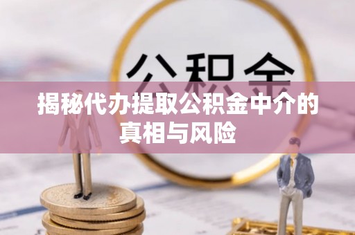 麟游揭秘代办提取公积金中介的真相与风险